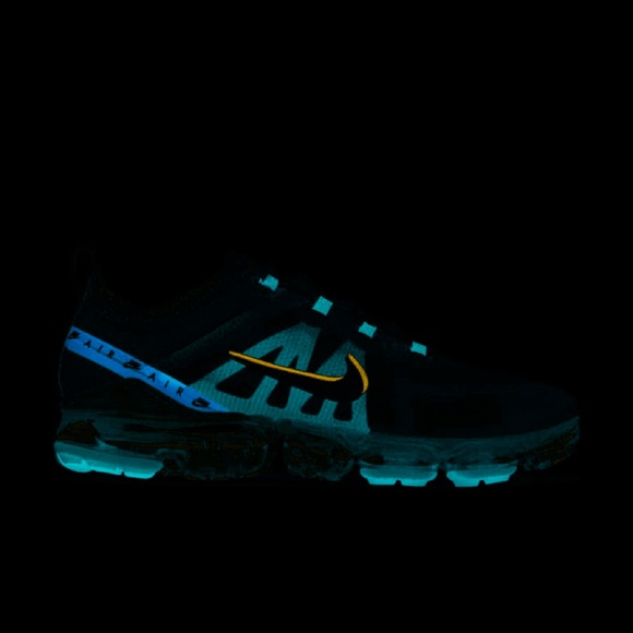 New Men's Nike Air Vapormax 2019 SE Wolf Grey Blue - Picture 2 of 8